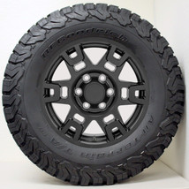 Toyota 4Runner Tacoma 17&quot; Satin Black Wheels BFGoodrich AT Tires Fits 2001-2024 - £1,630.32 GBP