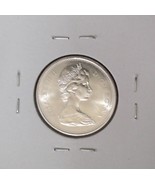 1967 Canada Silver 25 Cents Running Bobcat BU/Prooflike - $163.15 MXN