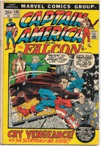 Captain America Comic Book #152 Marvel Comics 1972 VERY GOOD+ - £6.25 GBP