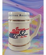 Vintage Soccer Bowl 1982 Beer Mug/Stein NASL Numbered - $719.90 MXN
