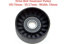 Drive Belt Tensioner Pulley / Belt Idler Pulley  Fits Ford Lincoln Mercury 89-17 - £10.14 GBP