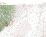 Edwards Creek Valley Quadrangle, Nevada 1966 Topo Map USGS 15 Minute Top... - £17.55 GBP