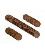 Indian Cent Roll 50 Pieces 1887, 1888, 1894 Good or Better! - €187,02 EUR