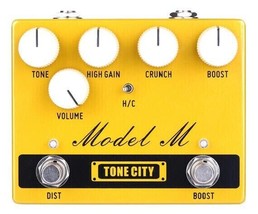 TONE CITY Model M V2 - Distortion/Amp-in-a-Box Plexi-style tone - £78.33 GBP
