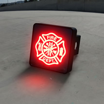 Firefighters Maltese Cross LED Hitch Cover - Brake Light - $69.95