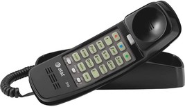 At&amp;T Attml210B Corded Trimline Phone With Lighted Keypad (Black) - £26.93 GBP