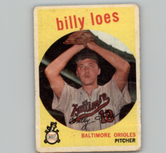 1959 Topps Billy Loes #336 Baltimore Orioles - $3.07
