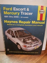 Ford Escort &amp; Mercury Tracer 1991 thru 2000 Haynes Repair Manual # 36020  - $9.89