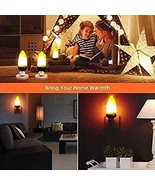 Dervacle LED Flame Effect Light Bulb E26 Flickering Candelabra Light Bul... - $423.71 MXN