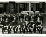 Maggiore Generale Hodges &amp; Staff Camp Devens Ayer Massachusetts Unp Wb C... - $4.04