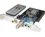 All-In-1 Dvr Video Capture Pci Card + Tv Fm Tuner For Desktop Pc - $56.99
