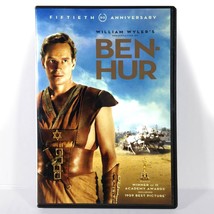 Ben- Hur (2-Disc DVD, 1959, 50th Anniv. Ed Widescreen) Like New! Charlton Heston - £9.55 GBP