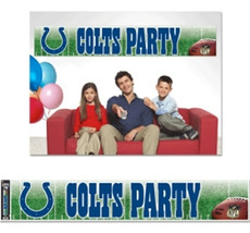 Indianapolis Colts Banner 12x65 Party Style CO - $985.61 MXN