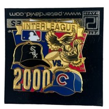 2000 MLB Interleague Play Pin Chicago Cubs vs. Chicago White Sox Baseball - £15.97 GBP