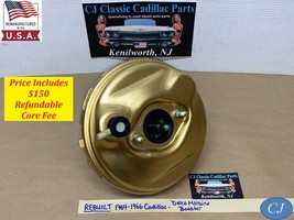 REBUILT OEM 1964-1966 CADILLAC DELCO MORAINE POWER BRAKE BOOSTER - $638.54