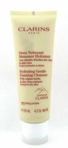 Clarins Hydrating Gentle Foaming Cleanser Normal to Dry Skin 4.2 oz - £28.32 GBP