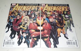 Avengers: The Initiative # 1 (Marvel 2007) Connecting Variant Two-issue Set - $8.55 CAD