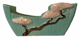 Roseville Ming Tree Blue 1949 Mid Century Art Pottery Window Box Planter 568-8 - £98.71 GBP