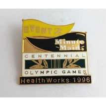 Vintage Minute Maid Event 2 Centennial Olympic Games Lapel Hat Pin - £9.69 GBP