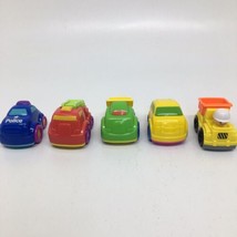 5 Plastic Toy Cars &amp; Trucks-Toddlers/Kids 3 1/2&quot;x 3&quot;  Police FireTruck D... - $10.75
