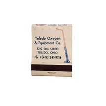 Vintage Matchbook &amp; Matches: Meco and Toledo Oxygen  - Toledo, Ohio - $9.20