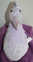 Purple Rainbow Plush Atlantis Seahorse 12" Stuffed Sea Soft Toy Wildlife Artists - $11.65