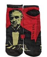 The Godfather Mafia Movie SOCKS Fun Socks Low Cut Socks - The Don Face - $7.99