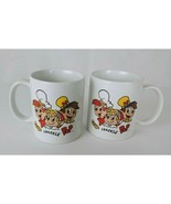 Kellogg SNAP CRACKLE POP 2001 Rice Krispies Cereal Set Of 2 Coffee Mugs - $14.84