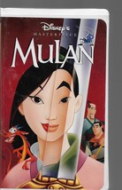 Walt Disney Masterpiece Collection Mulan VHS - £2.53 GBP