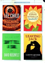 4-in-1: Nothing to Lose by Lee Child / Don&#39;t Tell A Soul by David Rosenfelt ++ - £1.77 GBP