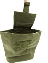 Krydex Molle Dump Pouch Roll-up Folding Mag Recycling Drop Pouch - Green Nwt - £15.23 GBP
