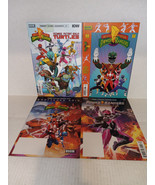 POWER RANGERS: #1 BOOM + NINJA TURTLES, FCBD - 4 BOOKS - FREE SHIPPING - $651.74 MXN