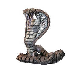 Edge Sculpture Cobra 16" High Venomous Snake Fangs Classic Pose 6009907 image 2