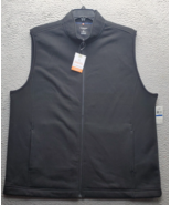 Van Heusen Vest Men XL Black Golf Performance Classic Fit Natural Stretc... - $47.13 CAD