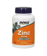 1 Pack NOW FOODS Zinc 50 mg 250 Tablets - $23.99