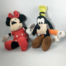 Disney Minnie Mouse Goofy Dog Plush Stuffed Toy approximately 11 inches - £7.73 GBP