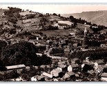 RPPC Uccelli Occhio Vista Decazeville Aveyron Francia Unp Postard Y12 - $7.13