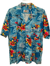 St. Thomas Island Cruise Ship Men&#39;s XL Shirt 80s Style American Paradise Vtg - £11.80 GBP