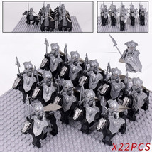 22pcs Mirkwood Palace Guard Armoured Elf Cavalry The Hobbit Custom Minifigures K - $87.97