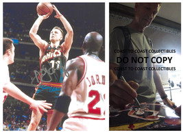 Detlef Schrempf signed Seattle Sonics 8x10 Basketball photo COA Proof au... - $84.14