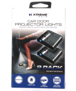 Xtreme Auto Smart LED White Car Door Activated Projecting Lights Battery... - $39.64 CAD