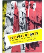 Festival of Arts &amp; Pageant of Masters Program 1957 Laguna Beach California - £19.33 GBP