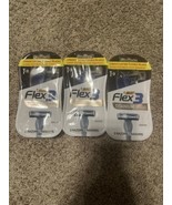 Lot of 3 BIC Flex 3 Titanium Disposable Razors, 3-Blade, 3ct each, 9 total - $200.03 MXN