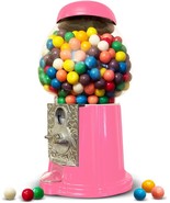 American Gumball Company - Metal 11-Inch Retro Style Pink Gumball Machin... - €38,34 EUR