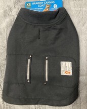 Free Country Brawny Canvas Coat For Dogs Size XS Deep Charcoal Color. New . - $390.24 MXN