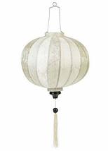 Terrapain Trading Vietnamese Oriental Silk &amp; Bamboo Handcrafted Lantern ... - £42.60 GBP