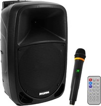 Pyle PSBT105A 1000W Portable Bluetooth PA Speaker 10&quot; Subwoofer w/Mic/US... - $78.29