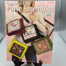 Cross Stitch and Felt Purse Ensembles Patterns by Kooler Design 2007, Leisure - $7.85