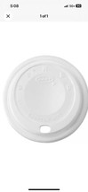 Dart Cappuccino Dome Sipper Lids 8EL - White (1000/Carton) - £31.29 GBP