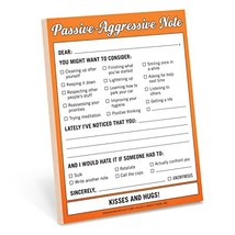 NIFTY NOTE: PASSIVE-AGGRESSIVE - $7.00